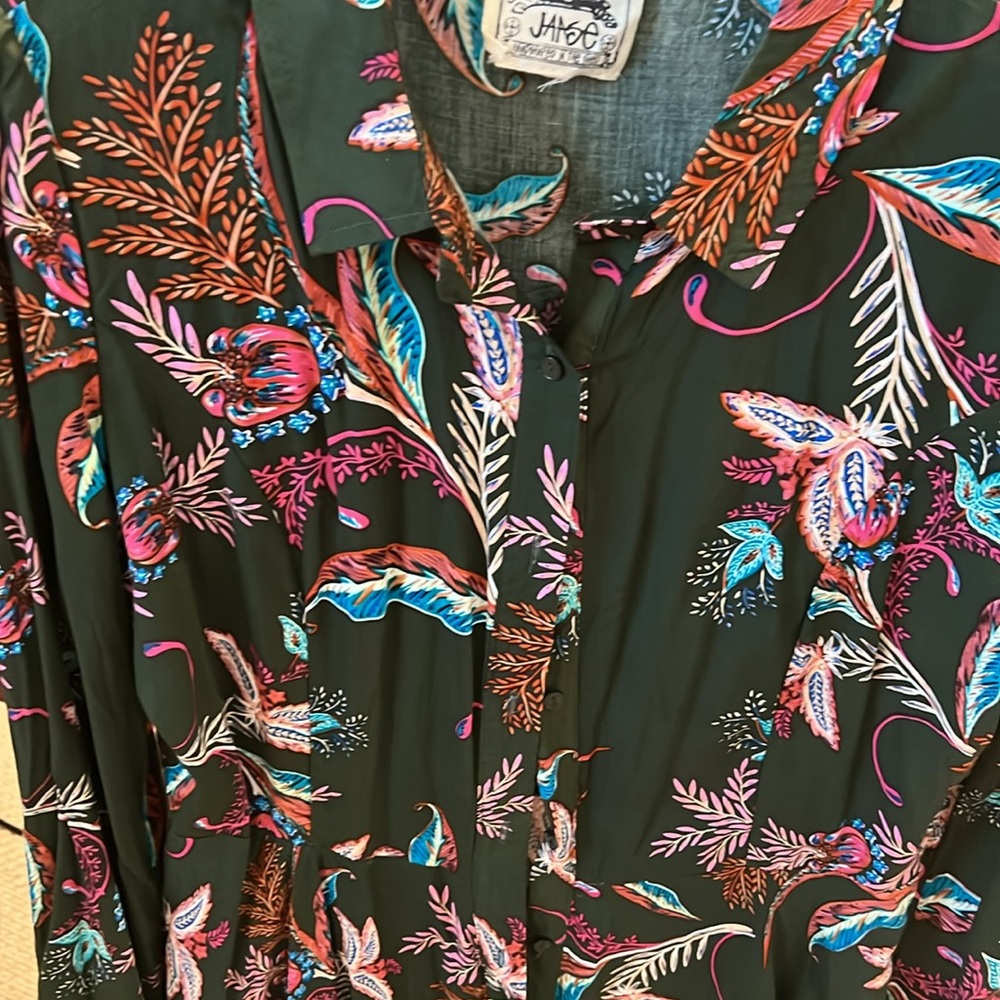 Long sleeve button-down dress - Picture 2 of 4